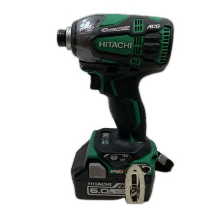 HITACHI 日立 締め付け工具 インパクトドライバ 18v 1604184 WH18DDL2 グリーン×ブラック