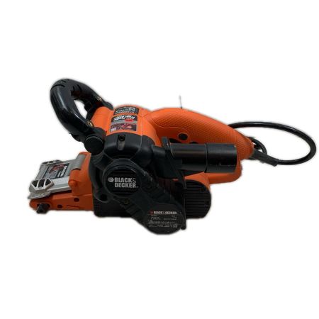 BLACK+DECKER ブラックアンドデッカー 研磨工具 ベルトサンダ コード式 250m 100v KA3000 オレンジ