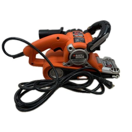 BLACK+DECKER ブラックアンドデッカー 研磨工具 ベルトサンダ コード式 250m 100v KA3000 オレンジ