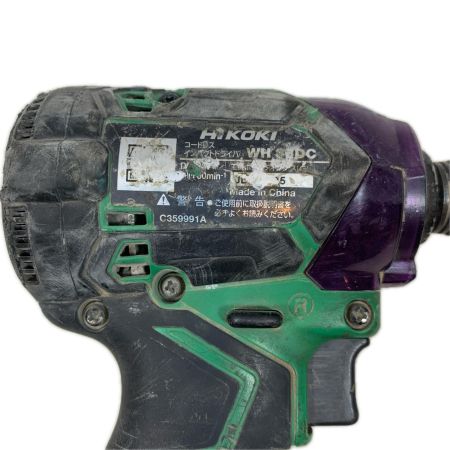 HiKOKI ハイコーキ 締め付け工具 インパクトドライバ コードレス式 WH36DC グリーン