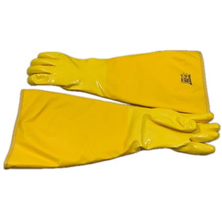 DAILOVE 工具消耗品 防寒用手袋 ダイローブ/5個セット 102-55 イエロー