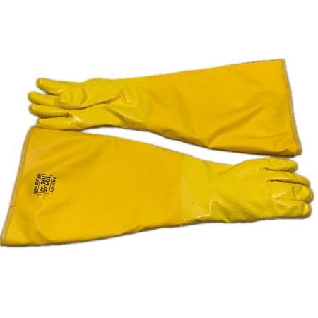 DAILOVE 工具消耗品 防寒用手袋 ダイローブ/5個セット 102-55 イエロー