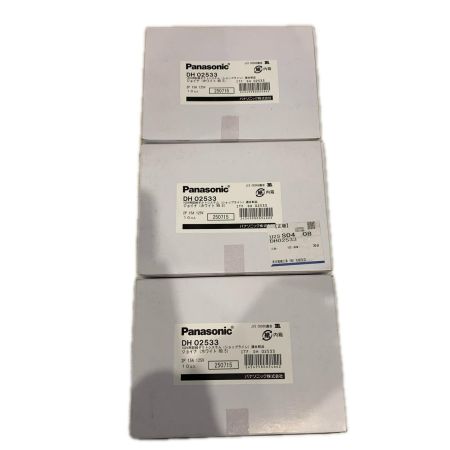 Panasonic パナソニック フィードインキャップ ジョイナ ホワイト Panasonic DH02533 未使用品(S) 10個入り×3箱 DH02533