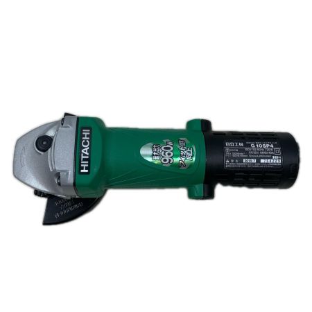 HiKOKI ハイコーキ 研磨工具 ディスクグラインダー コード式 100mm 100v 754229 G10SP4 グリーン