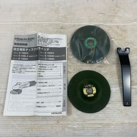 HiKOKI ハイコーキ 研磨工具 ディスクグラインダー コード式 100mm 100v 754229 G10SP4 グリーン