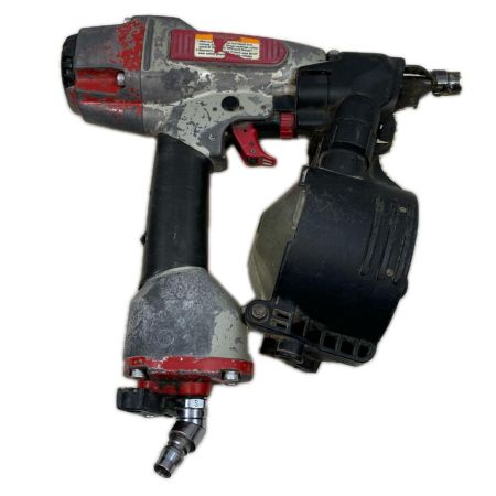 MAX マックス 工具 エアツール エア釘打ち 常圧 65mm 破損部分有 不明 レッド