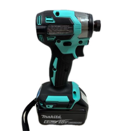MAKITA マキタ 締め付け工具 インパクトドライバ コードレス式 18v 997380 TD173DRGX ターコイズブルー