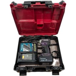 MAKITA マキタ 締め付け工具 インパクトドライバ コードレス式 18v 3.0Ah 272286 TD171D パープル Cランク