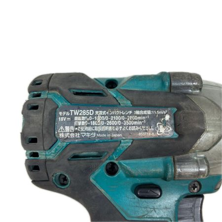 MAKITA マキタ 締め付け工具 インパクトドライバ コードレス式 18v 17642 TW285D グリーン