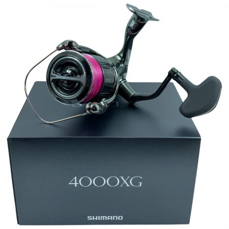  SHIMANO シマノ スピニングリール 美品 程度A 箱付 22ステラ4000XG 043962