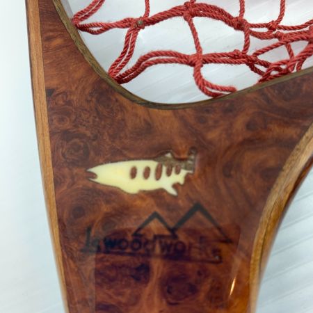  Is wood works 釣り具　タモ 　ネット　網　程度A