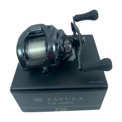 ττ DAIWA ダイワ ベイトリール キズ有 箱・取説付 タトゥーラ TW400H/TATULA 00630109 Bランク