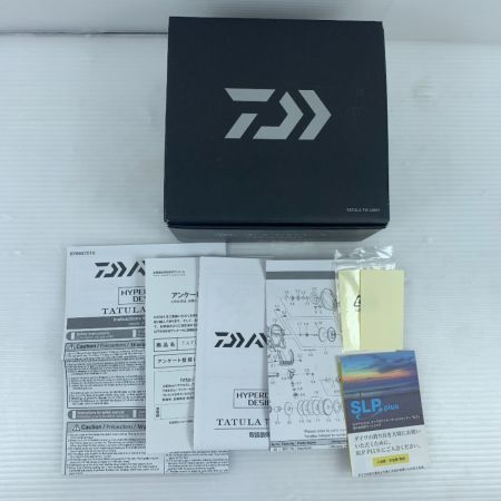  DAIWA ダイワ ベイトリール キズ有 箱・取説付 タトゥーラ TW400H/TATULA 00630109