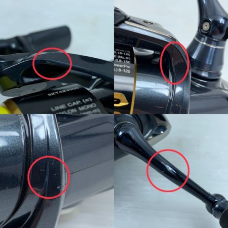  SHIMANO シマノ スピニングリール 17ツインパワーXD 夢屋スプール付き 03746