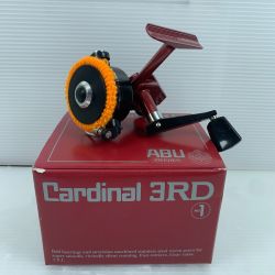 ττ Abu Garcia アブガルシア リール スピニングリール カーディナル 3RD 替スプール付 ｶｰﾃﾞｨﾅﾙ 3RD レッド Aランク
