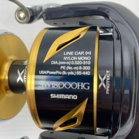  SHIMANO シマノ スピニングリール  箱・布袋・取説付 20ステラ 18000HG 04080