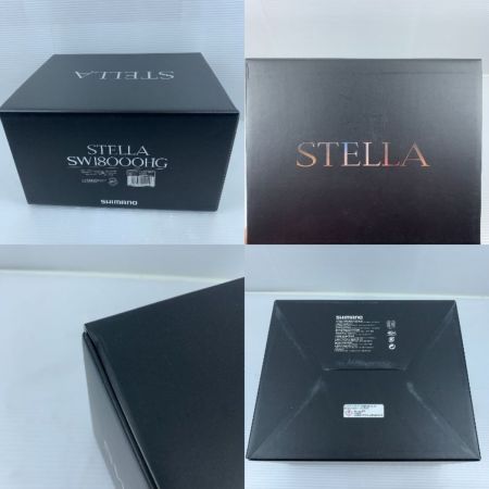  SHIMANO シマノ スピニングリール  箱・布袋・取説付 20ステラ 18000HG 04080