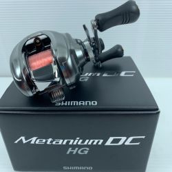 ττ SHIMANO シマノ ベイトリール  03378 ハガレ有 箱付 15メタニウムDC HG 03378 Cランク