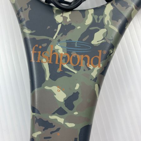  fishpond タモ　網　美品 ﾉﾏﾄﾞ ﾐﾃﾞｨｱﾑﾈｯﾄ - ｱﾒﾘｶﾝﾘﾊﾞｰ 迷彩柄