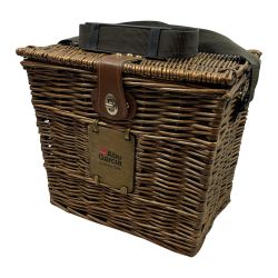 ττ Abu Garcia アブガルシア 釣り用品 釣り服飾 フィッシングバッグ かごバッグ ブラウン Bランク