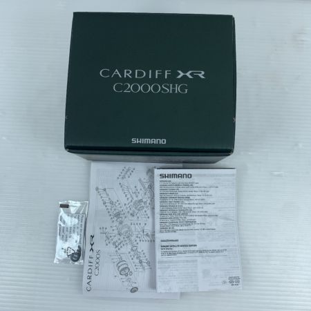  SHIMANO シマノ スピニングリール 箱付 23 カーディフ XR C2000SHG 046567