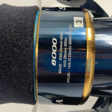 DAIWA ダイワ スピニングリール 美品 程度A 20 ソルティガ 8000-H 272742