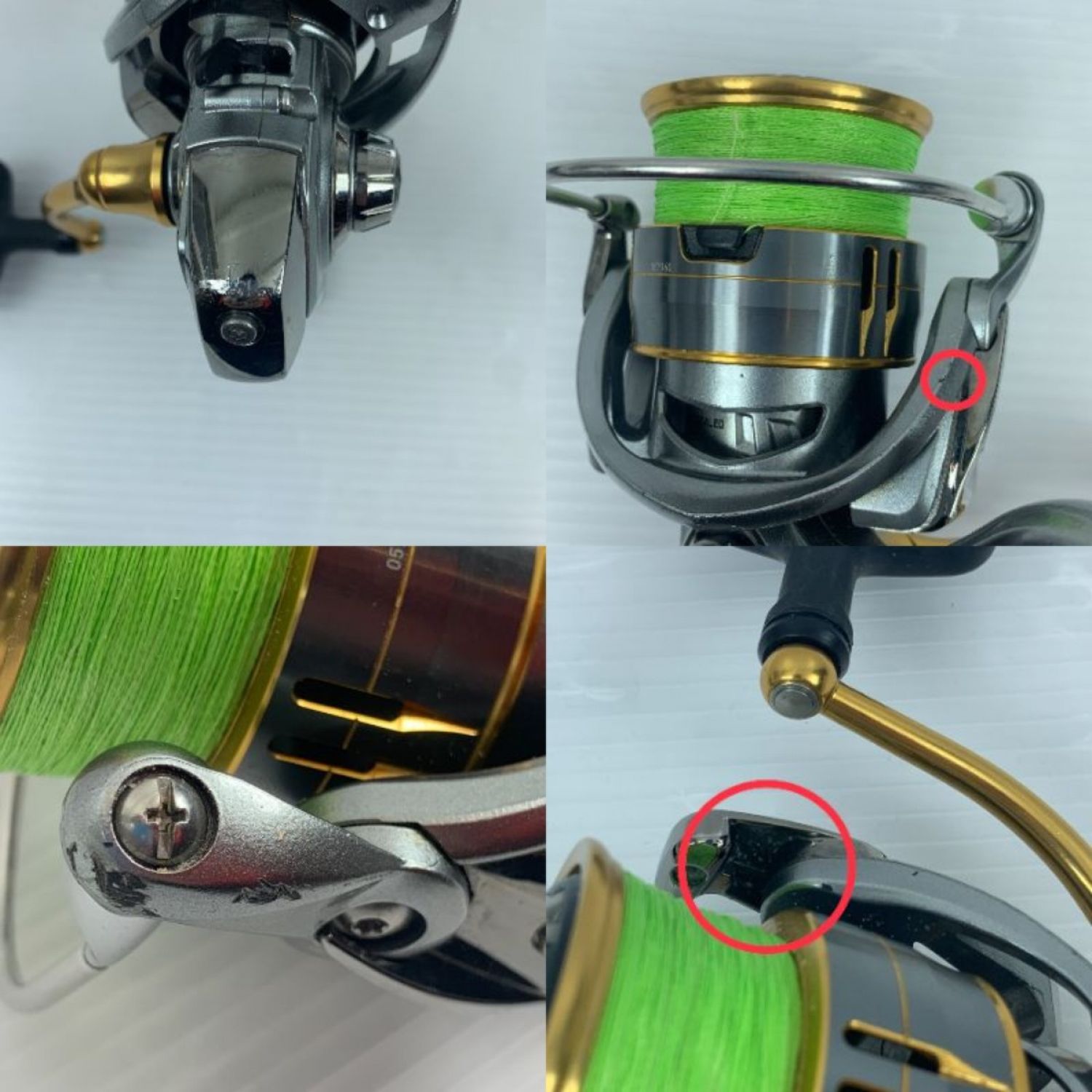 中古】 DAIWA ダイワ スピニングリール キズ有 程度B 18フリームスLT