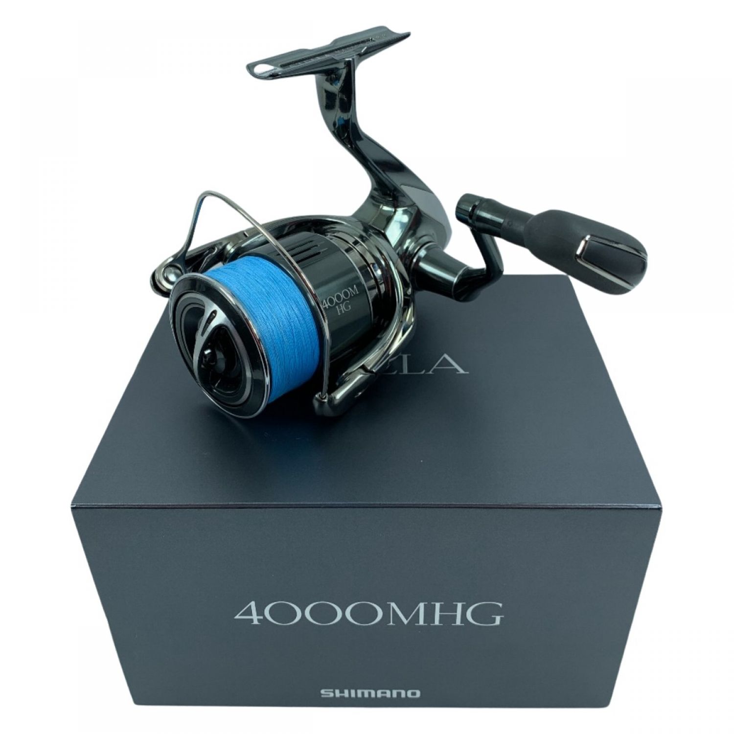 中古】 SHIMANO シマノ スピニングリール 美品 箱付 22ステラ4000MHG