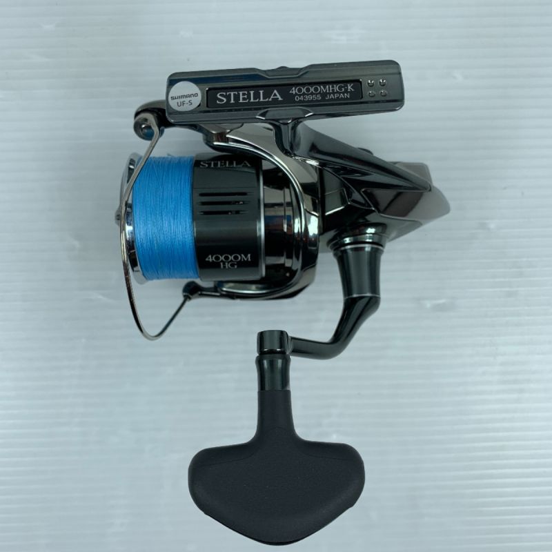 中古】 SHIMANO シマノ スピニングリール 美品 箱付 22ステラ4000MHG