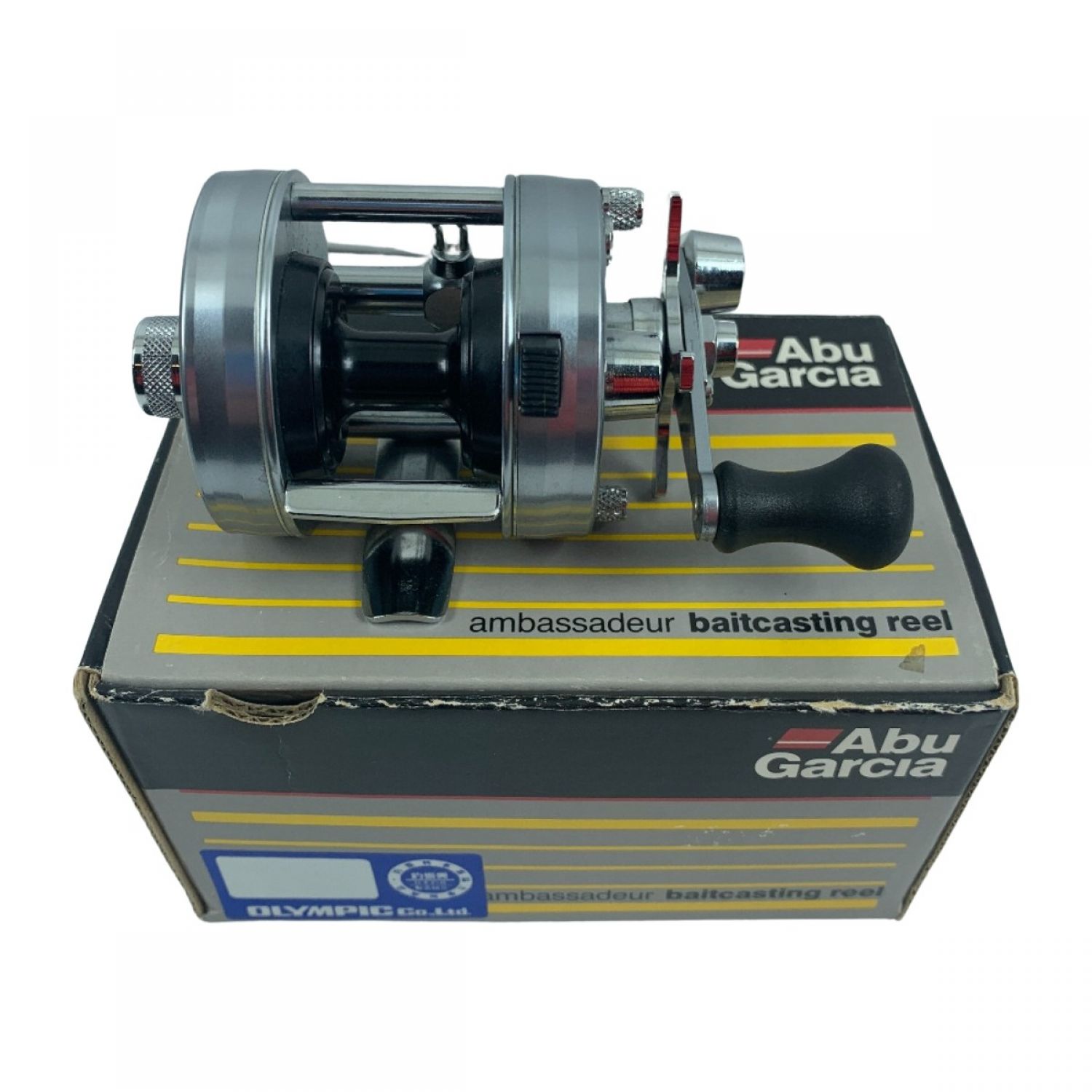 中古】 Abu Garcia アブガルシア ベイトリール 箱付 アンバサダー1500C