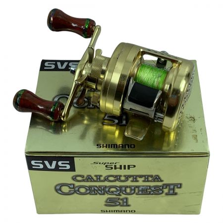  SHIMANO シマノ ベイトリール カルカッタコンクエスト51 RH447051