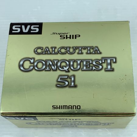  SHIMANO シマノ ベイトリール カルカッタコンクエスト51 RH447051