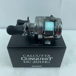 ττ SHIMANO シマノ リール ベイトリール 20カルカッターコンクエストDC 201HG 04040 Aランク