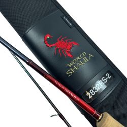 ττ SHIMANO シマノ ロッド ルアーロッド 18ワールドシャウラ 2832RS-2 39244 Aランク