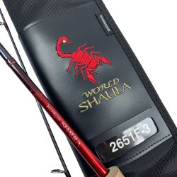 ττ SHIMANO シマノ ロッド ルアーロッド 18ワールドシャウラ 2651F-3 38774 Bランク