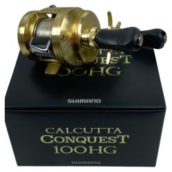 ττ SHIMANO シマノ ベイトリール 15カルカッタコンクエスト 100HG 03437 Bランク