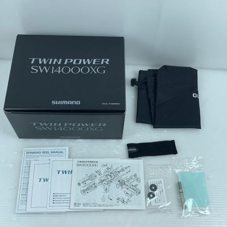  SHIMANO シマノ スピニングリール  美品  15ツインパワーSW14000XG 03323
