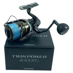 ττ SHIMANO シマノ スピニングリール  箱付 20ツインパワー 4000PG 04145 Cランク