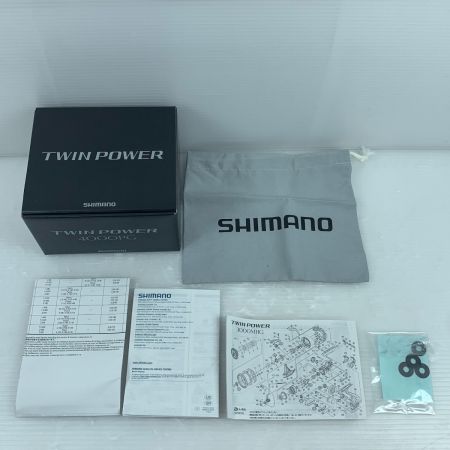  SHIMANO シマノ スピニングリール  箱付 20ツインパワー 4000PG 04145