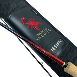 ττ SHIMANO シマノ ロッド ルアーロッド 18 WORLD SHAULA 1651FF-3  18 WORLD SHAULA Aランク