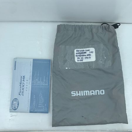  SHIMANO シマノ リール 電動リール 11フォースマスター 2000MK 02906