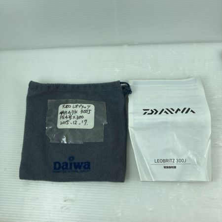  DAIWA ダイワ 電動リール　美品  15レオブリッツ 300J 801298