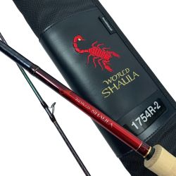 ττ SHIMANO シマノ ロッド ルアーロッド 18ワールドシャウラ 1754R-2 ベイトモデル 399977 Aランク
