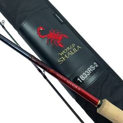 ττ SHIMANO シマノ ロッド ルアーロッド 18 ワールドシャウラ 1833RS-2 399984 Aランク