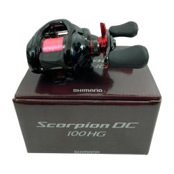 ττ SHIMANO シマノ リール ベイトリール 17スコーピオンDC 100HG 03661 Aランク