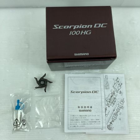  SHIMANO シマノ リール ベイトリール 17スコーピオンDC 100HG 03661