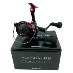 ττ SHIMANO シマノ リール スピニングリール 18セフィアBB C3000SDHHG 03946 Sランク