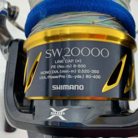  SHIMANO シマノ リール スピニングリール 13ステラ SW20000PG 03073