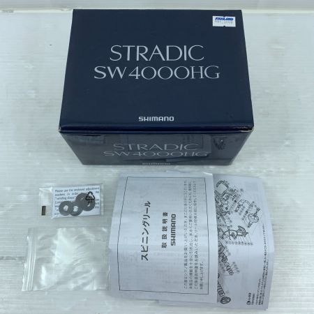  SHIMANO シマノ リール スピニングリール   20ストラディックSW4000HG 04241