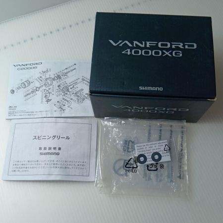 SHIMANO シマノ リール スピニングリール 20ヴァンフォード 4000XG　 04213